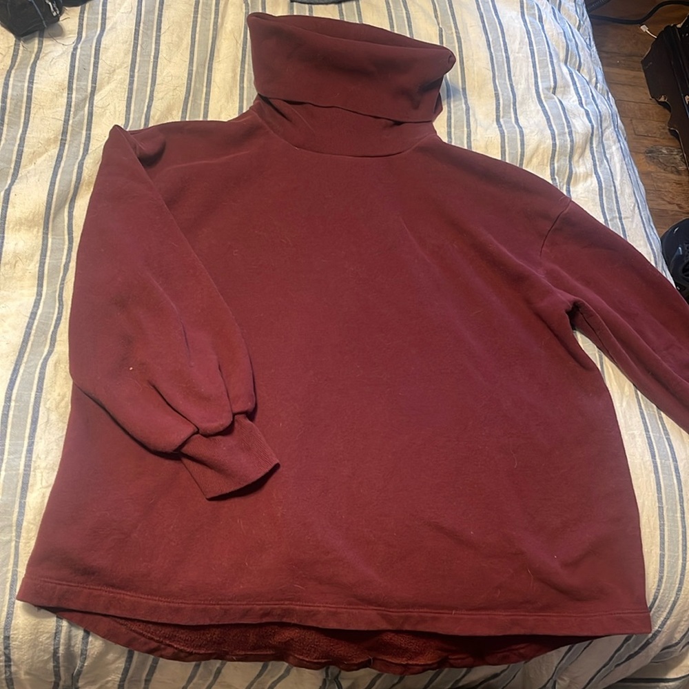 Cozy sweatshirt that is fancy enough for a date